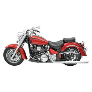 Bassani True Dual Crossover Chrome Headpipes Yamaha Road Star 1999-2007