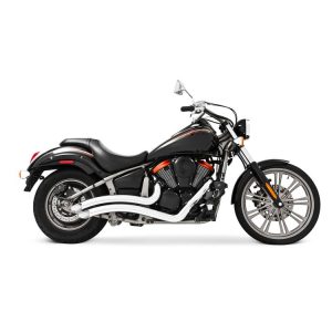 Freedom Performance Sharp Curve Radius Exhaust For Metric Cruisers
