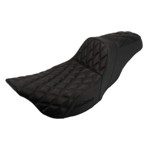 HogWorkz HogWorkz Rise Up Double Diamond Seat For Harley Touring 2008-2025