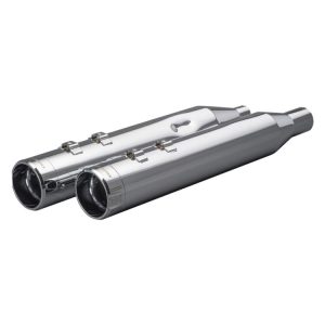 Khrome Werks HP-Plus 4 1/2" Slip-On Mufflers For Harley Touring 1995-2016