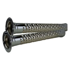 Khrome Werks Performance Louvered Baffle Inserts For 4 1/2" HP-Plus Slip On Mufflers