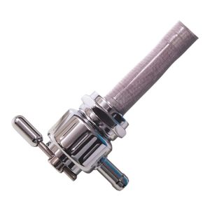 Pingel Power-Flo Designer High Volume Petcock With Left Outlet For Harley 1970-2007