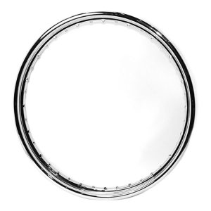 V-Twin Mfg. 40 Spoke Drop Center Chrome Rim 21" X 2.15
