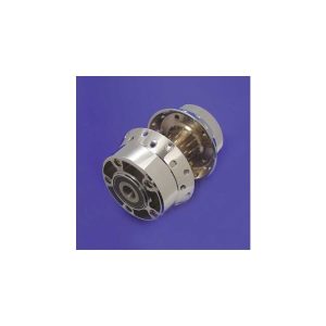 V-Twin Mfg. Chrome Rear Wheel Hub Assembly For Harley 2002-2007