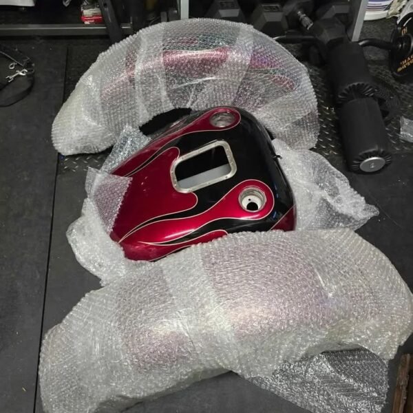 Custom Painted Harley-Davidson Fat Boy Gas Tank & Fender Set