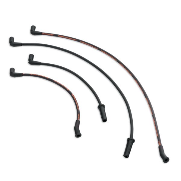 Screamin' Eagle 10MM Phat Spark Plug Wires - Black