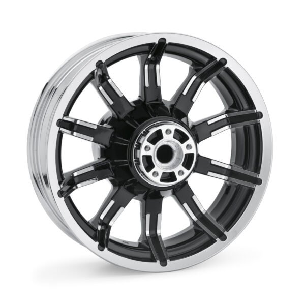 Impeller 16 in. Rear Wheel - Contrast Chrome