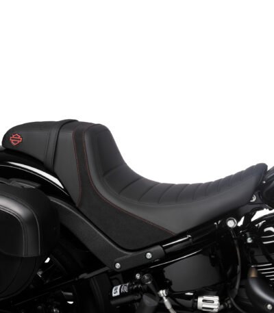 Switchback seat red stitch