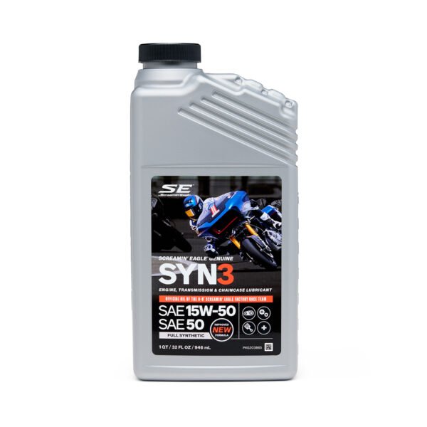 Screamin' Eagle Genuine SYN3 Full Synthetic Lubricant - SAE 15W50 / SAE 50
