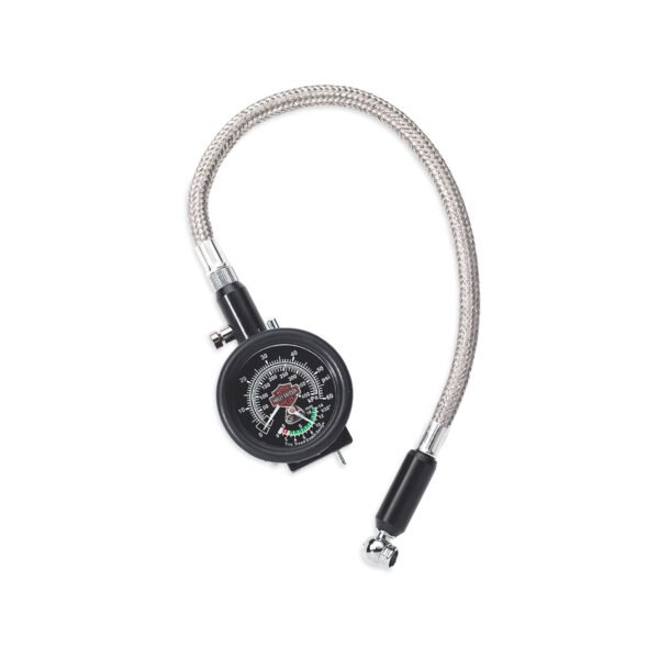 Compact Tire Gauge and Tread Depth Indicator