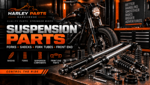 Harley suspension parts and motorcycle suspension components
